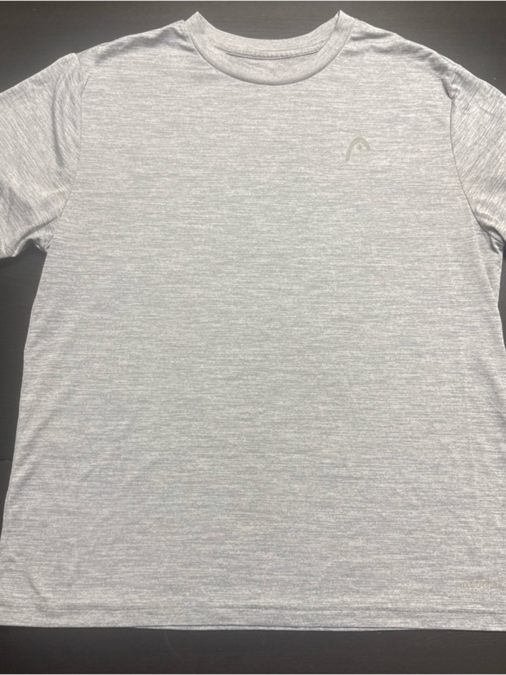 Head Light Gray Men’s Performance Tennis Tee, Size L